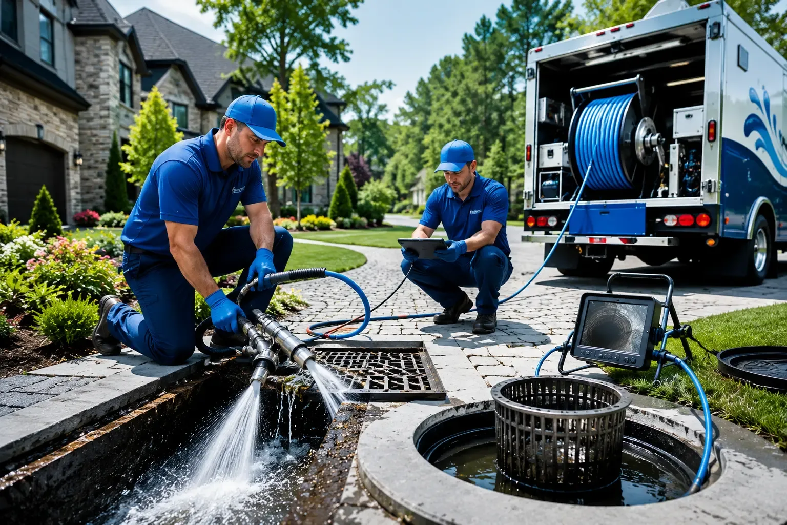 Local outdoor drain cleaning professionals in Port Clinton, OH