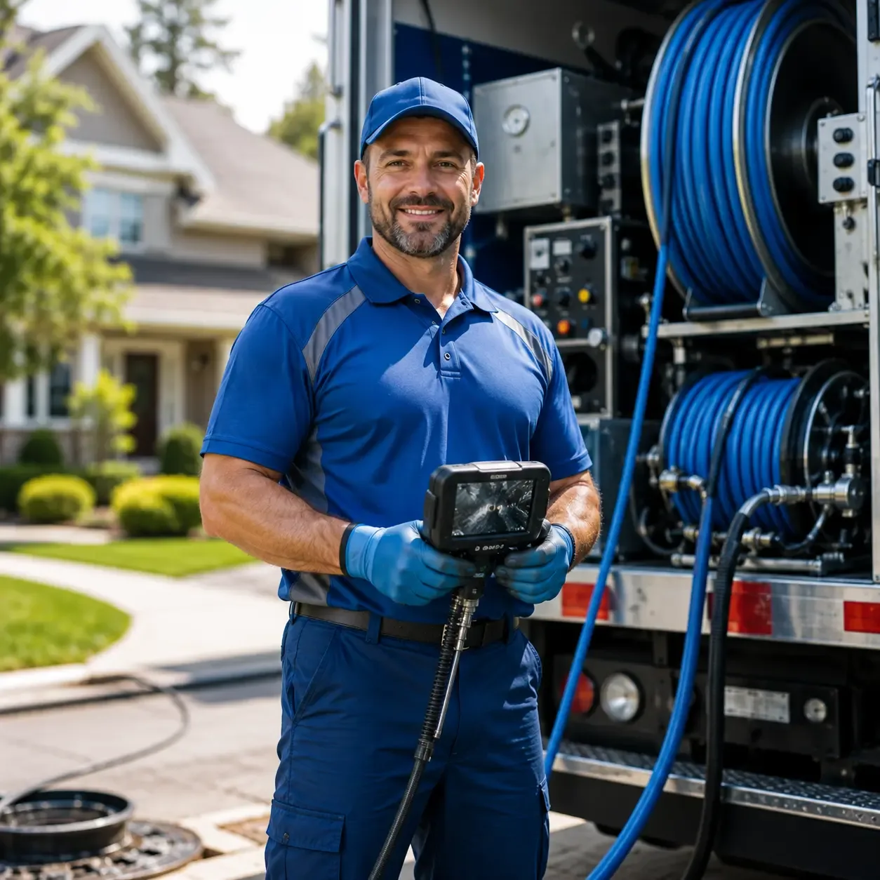 Local outdoor drain cleaning specialists in Port Clinton, OH